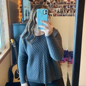 Grey American Eagle sweater